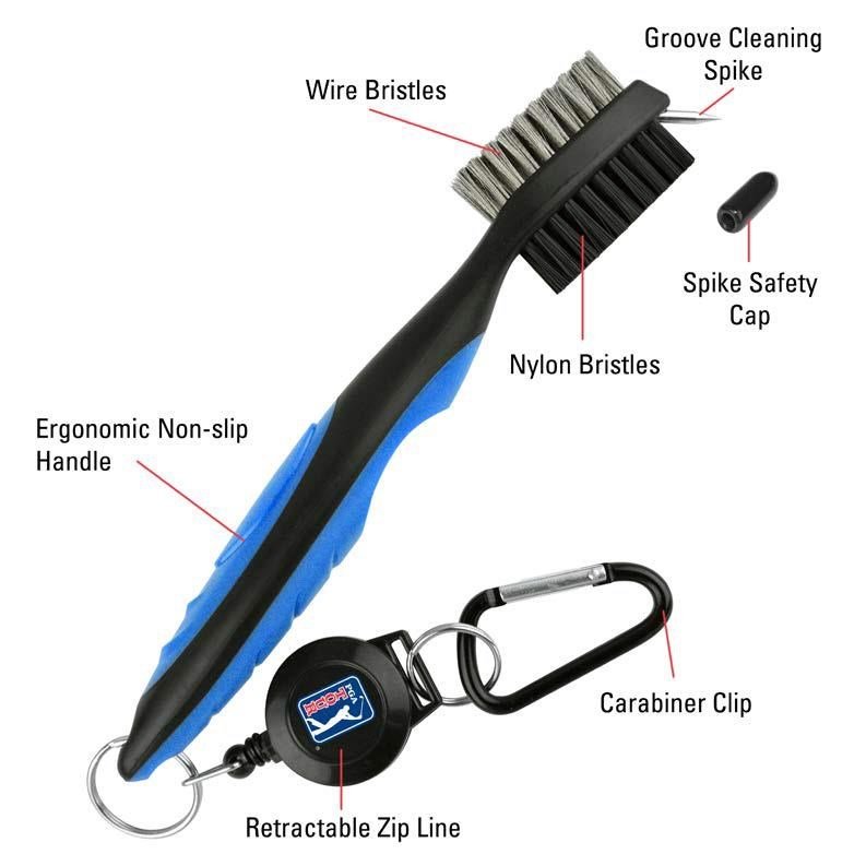 PGA Tour Club Brush and Groove Cleaner kartáček