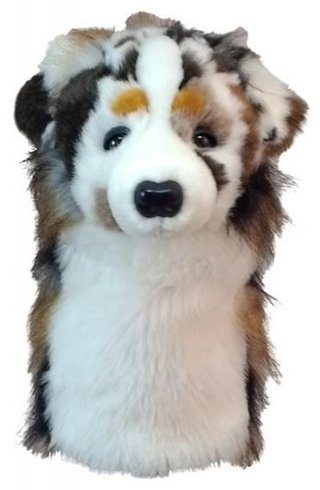 Daphne's driver headcover, australský ovčák
