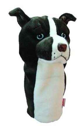 Daphne's driver headcover, pitbull teriér
