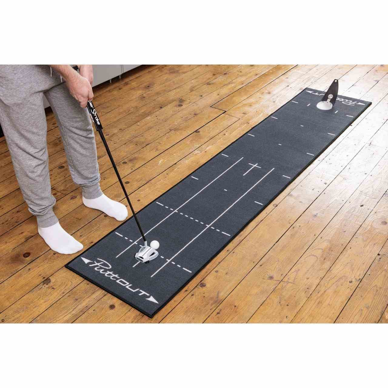 PuttOUT Medium Grey patovací koberec 2,4m