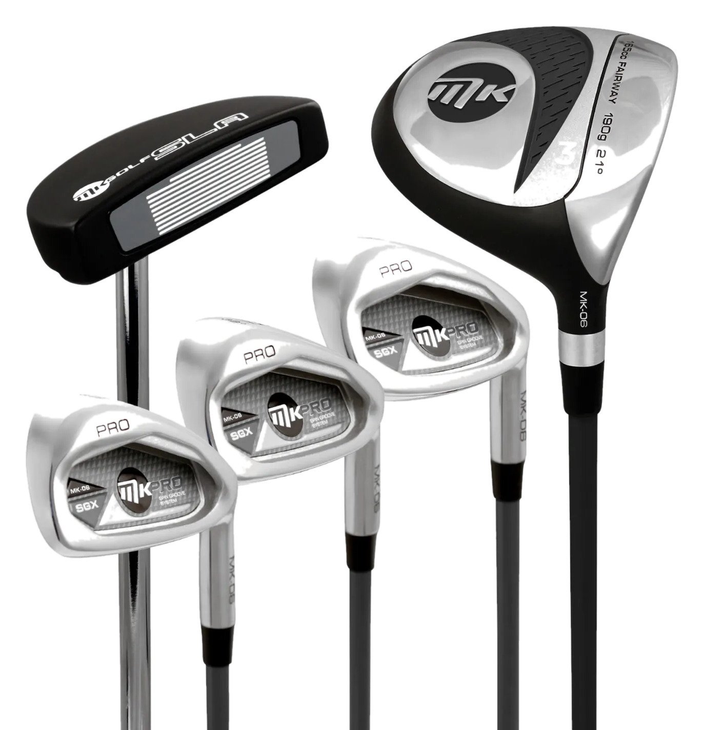 MKids Pro Junior 65" dětský golfový půlset, pravý, 165cm