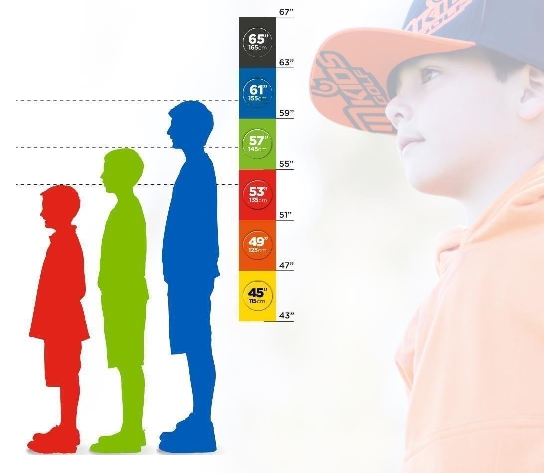 MKids Pro Junior 61" (155cm) dětský golfový půlset, levý
