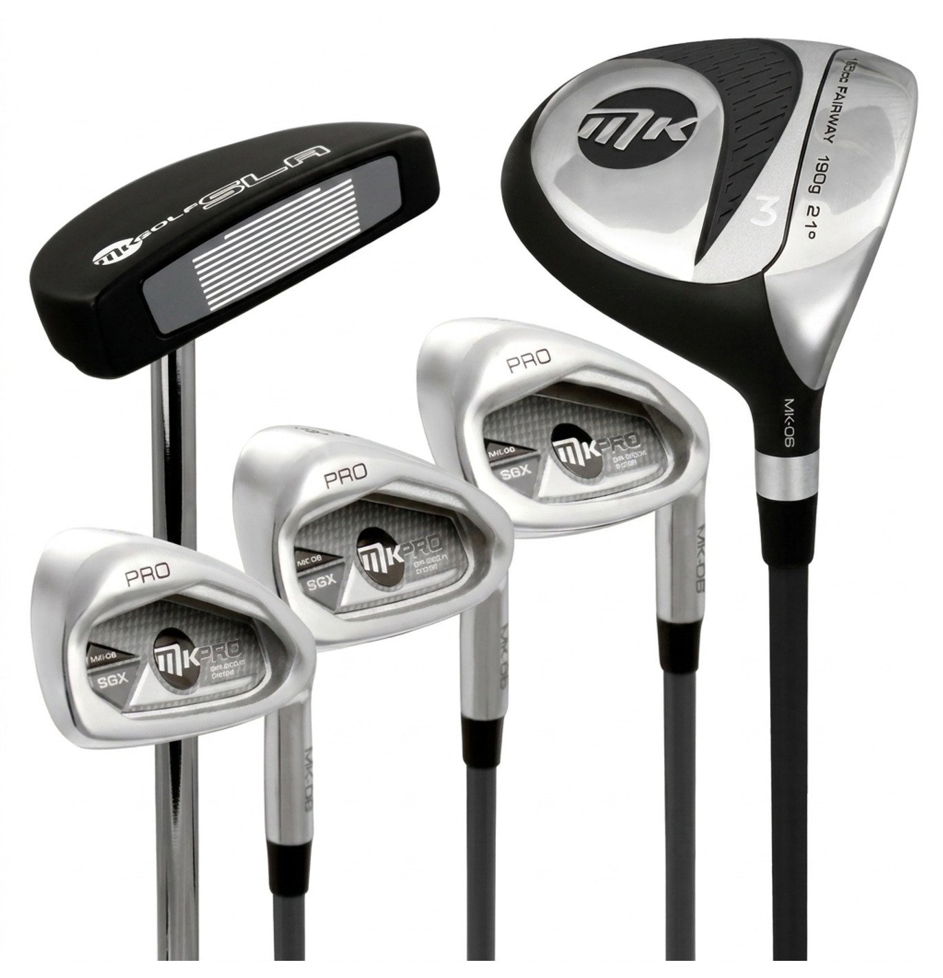 MKids Pro Junior 65" dětský golfový půlset, levý, 165cm