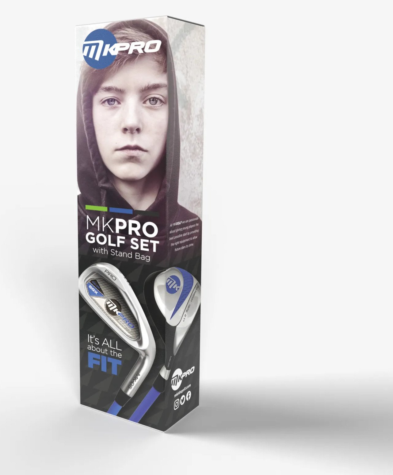 MKids Pro Junior 65" dětský golfový půlset, levý, 165cm
