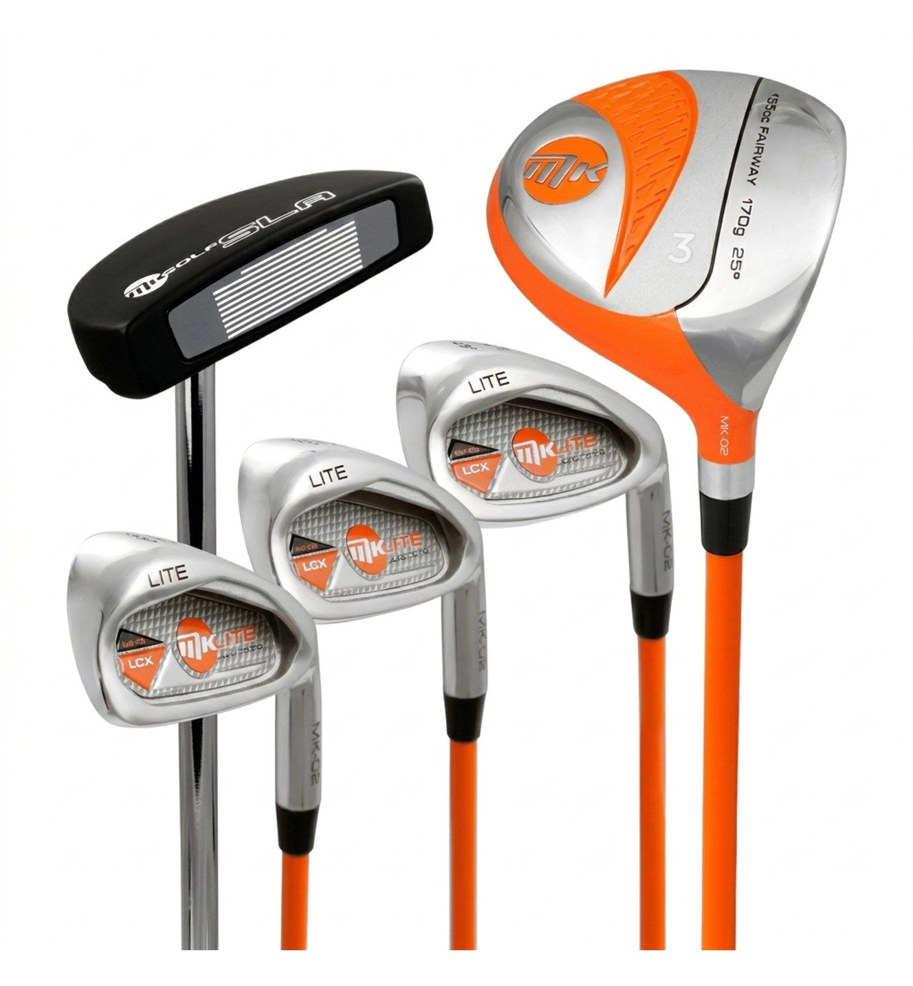 MKids Lite Junior 49" (125cm) dětský golfový půlset, pravý