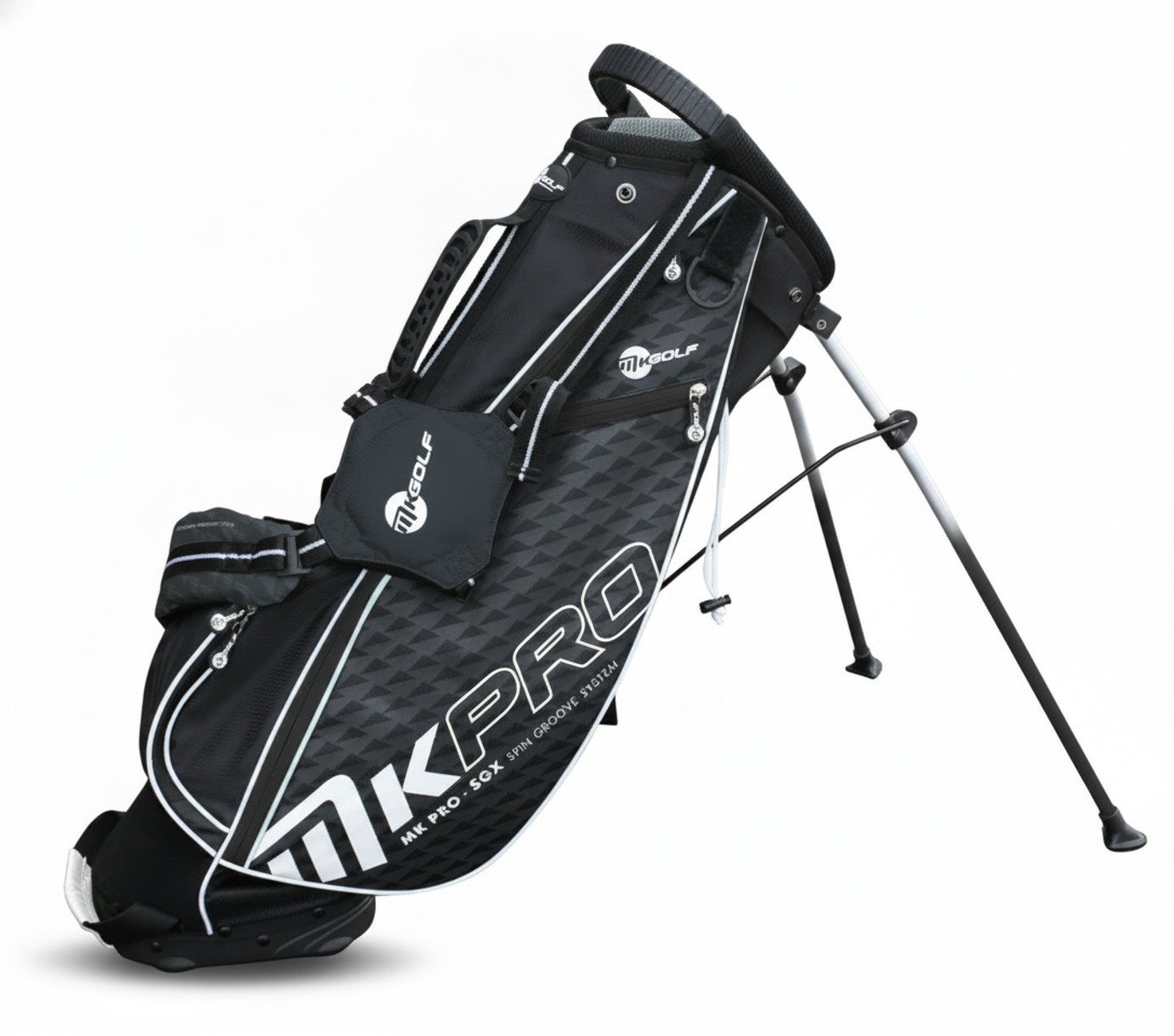 MKids Pro Junior 65" (165cm) dětský stand bag, černý