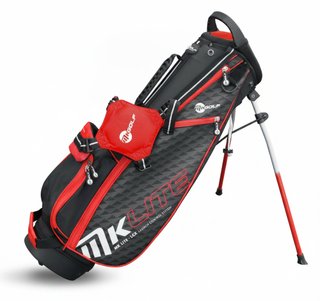 MKids Lite Junior 53" (135cm) dětský stand bag, červený