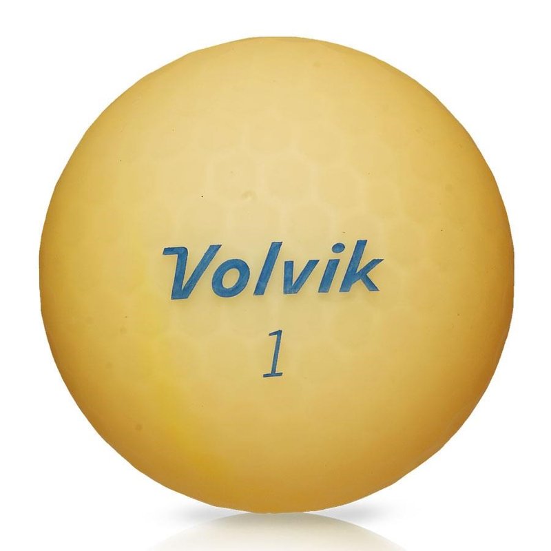 Volvik VIVID Lite golfové míčky, oranžové
