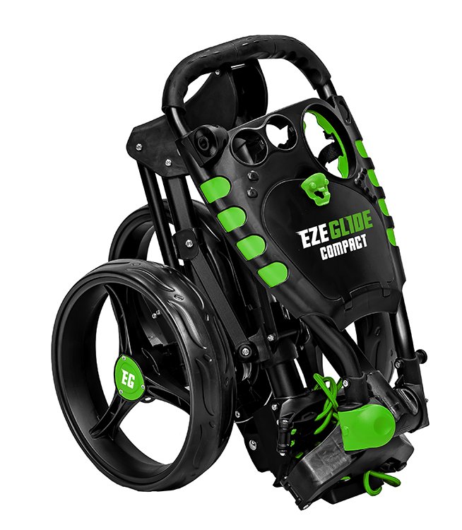 Ezeglide Compact+ manuální golfový vozík, černý