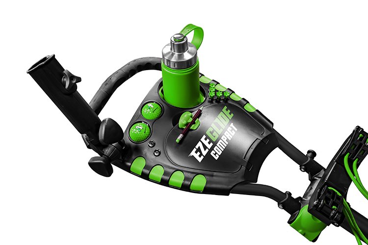 Ezeglide Compact+ manuální golfový vozík, černý