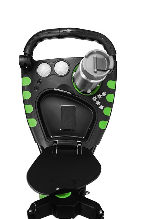 Ezeglide Compact+ manuální golfový vozík, černý