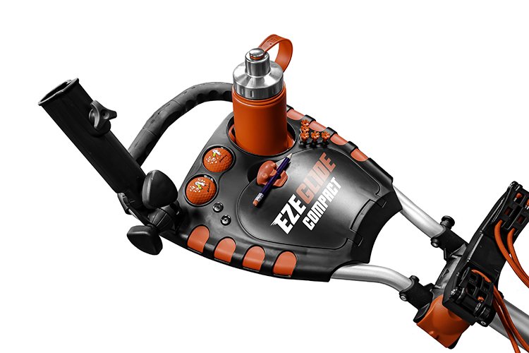 Ezeglide Compact+ manuální golfový vozík, černý