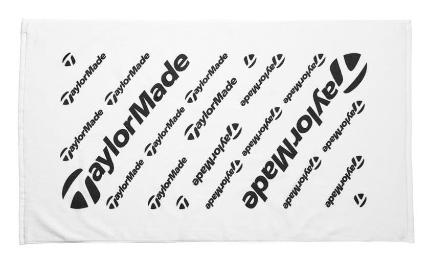 TaylorMade Tour Towel golfový ručník, bílý