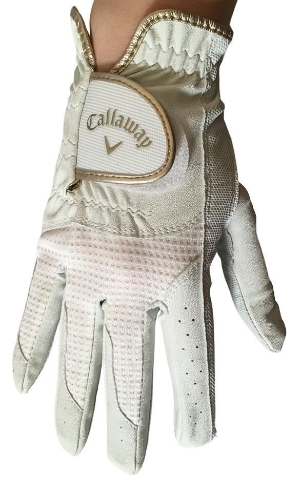 OUTLET Callaway Alura dámská golfová rukavice, bílá, RH, L