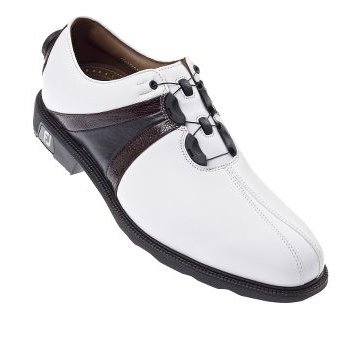 FootJoy FJ ICON pánské boty, bílá/hnědá