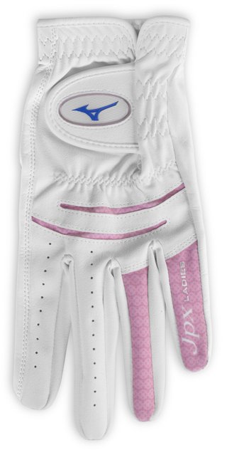 Mizuno JPX All Weather dámská rukavice, bílo/růžová