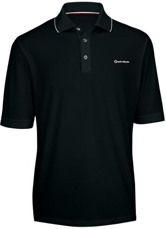 TaylorMade Topped pánské polo, černé