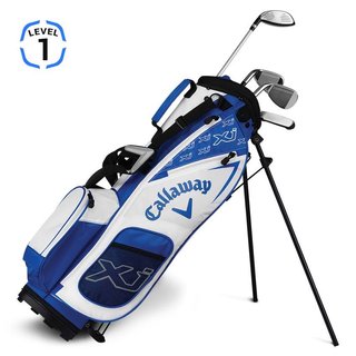 Callaway XJ1 White dětský golfový set, 96-119cm, levý
