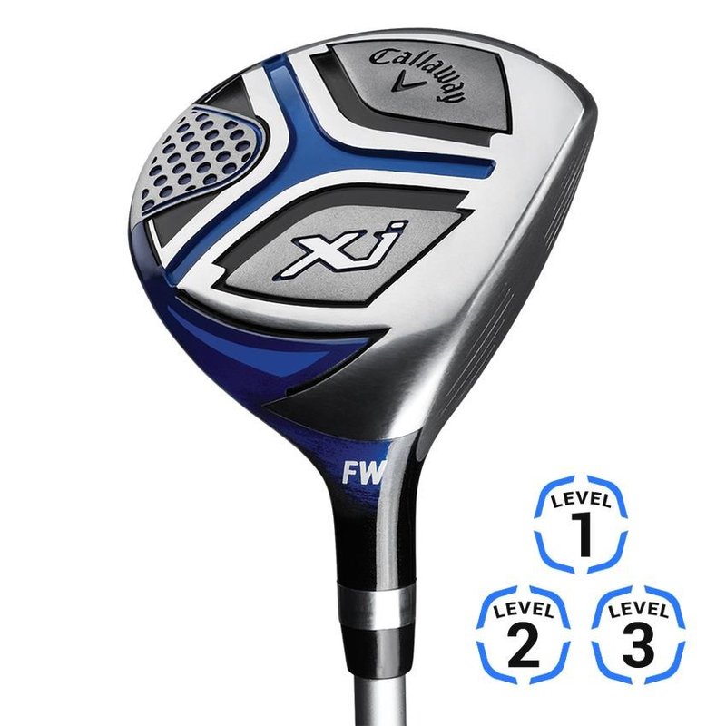 Callaway XJ1 White dětský golfový set, 96-119cm, levý
