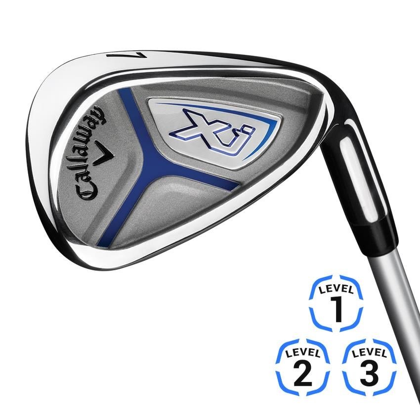 Callaway XJ1 White dětský golfový set, 96-119cm, levý