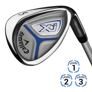 Callaway XJ1 White dětský golfový set, 96-119cm, levý
