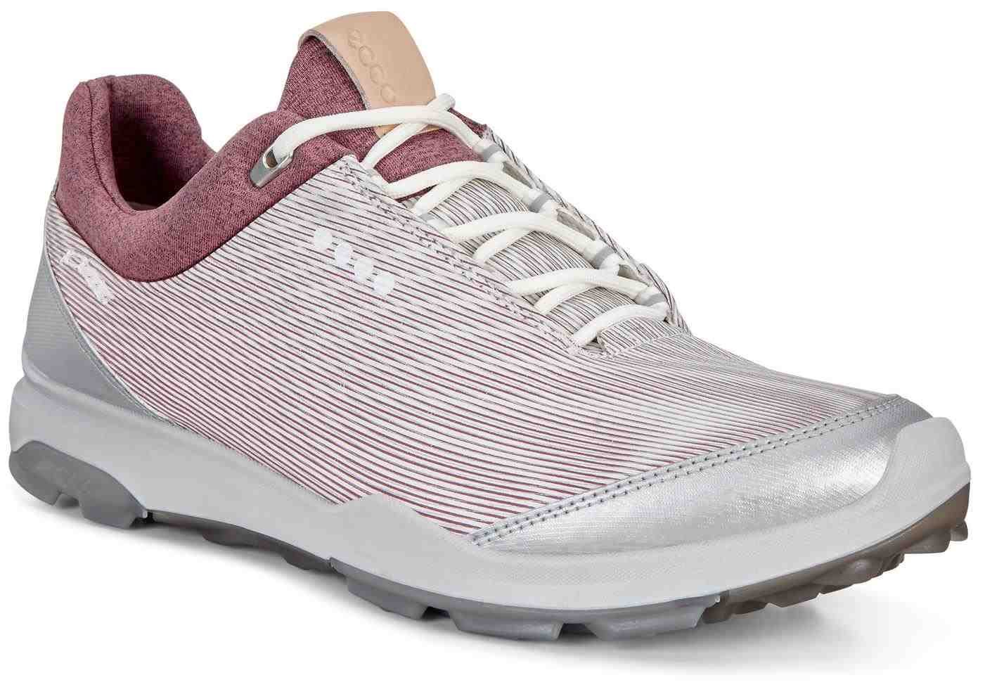 Ecco Biom Hybrid 3 dámské golfové boty, bílo/růžové