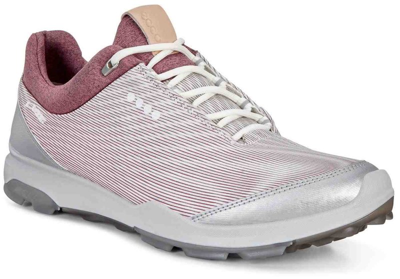 Ecco Biom Hybrid 3 dámské golfové boty, bílo/růžové