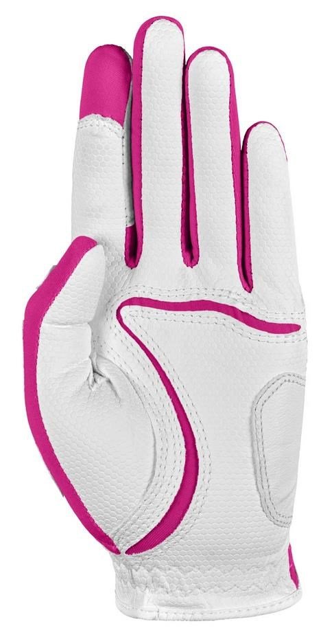 Zoom Weather Junior dětská golfová rukavice, bílo/fuchsiová