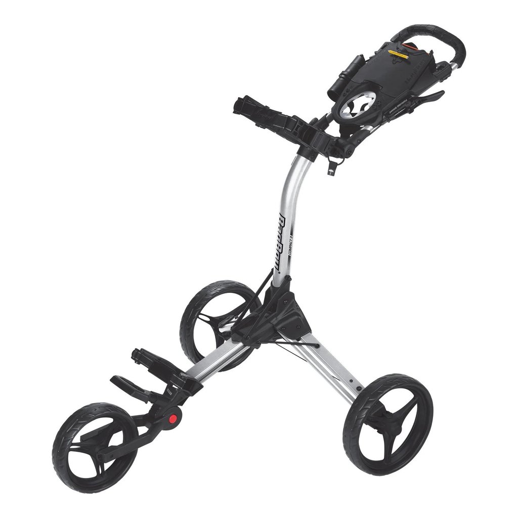 Bag Boy Compact C3 manuální vozík, stříbrný/černý