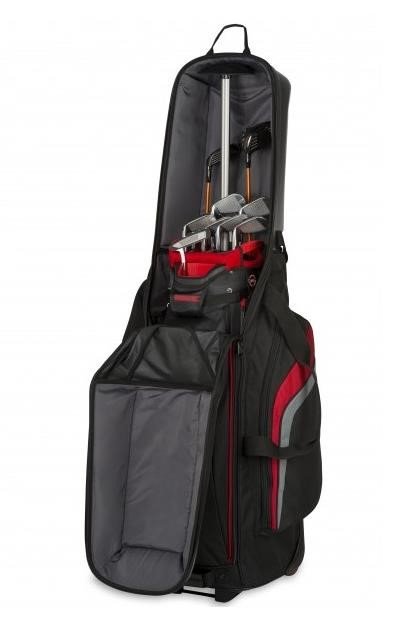BagBoy T-10 Travel Cover cestovní kryt, černo/červený