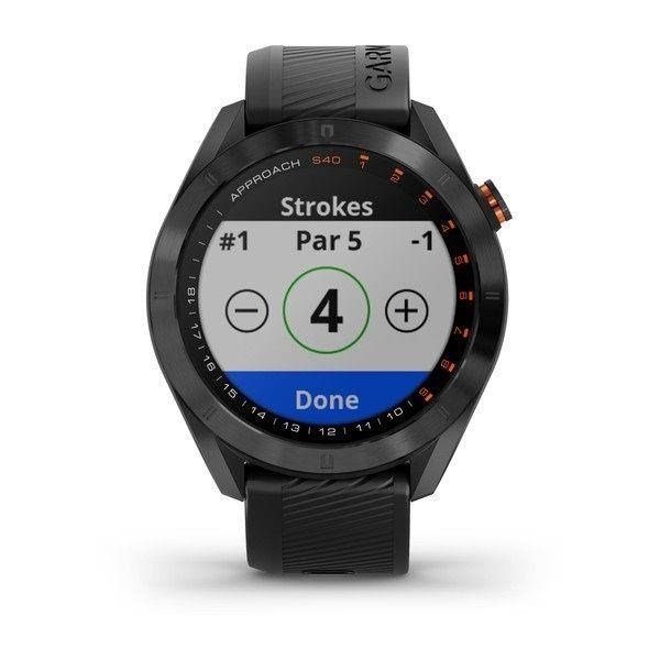 Garmin Approach S40 Premium Black GPS hodinky