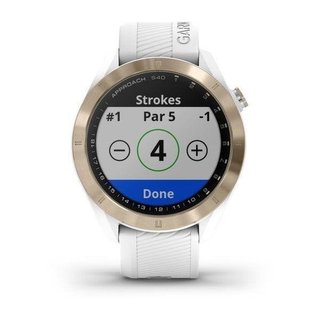 Garmin Approach S40 Premium White GPS hodinky