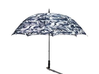 JuCad umbrella deštník 68" s pinem, camouflage šedý
