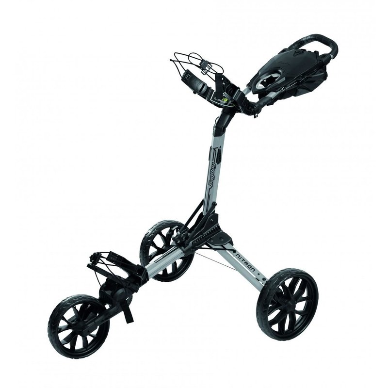 BagBoy Nitron Auto-Open manuální vozík, stříbrný