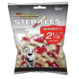 Pride Professional Step Tees dřevěná týčka, 53mm, 50ks