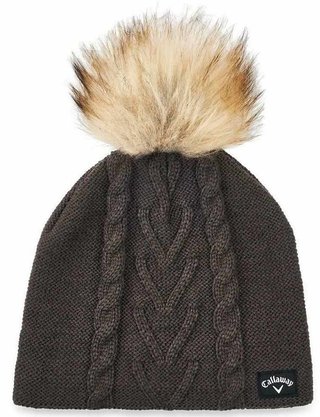 Callaway Pom Pom Beanie dámská zimní čepice, šedá