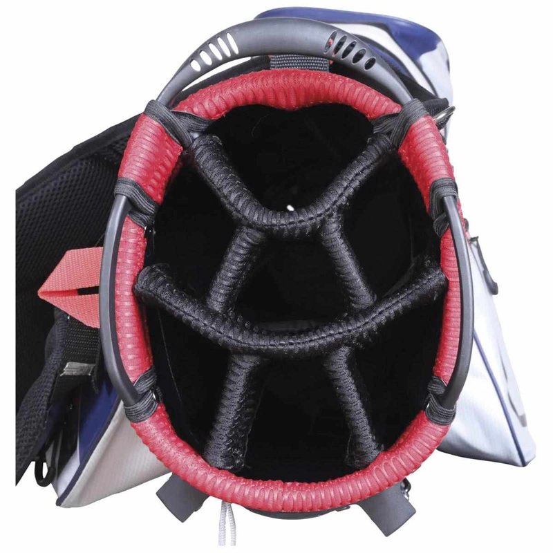 Big Max Aqua Eight stand bag, petrol/černo/oranžový