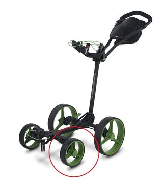 Big Max Blade Quattro Front Wheel náhradní přední kolečko, zelené, 1ks