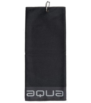 Big Max Aqua Trifold golfový ručník, černý