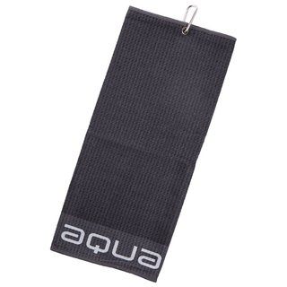 Big Max Aqua Trifold golfový ručník, černý