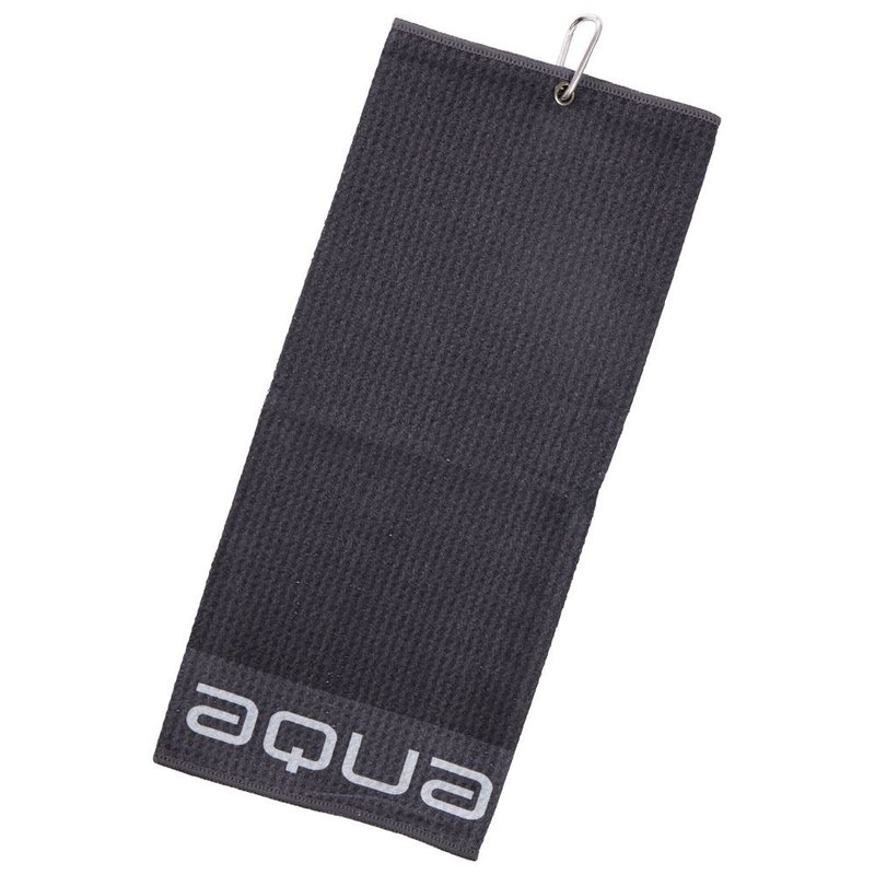 Big Max Aqua Trifold golfový ručník, černý