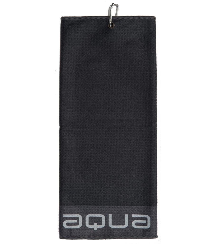 Big Max Aqua Trifold golfový ručník, černý