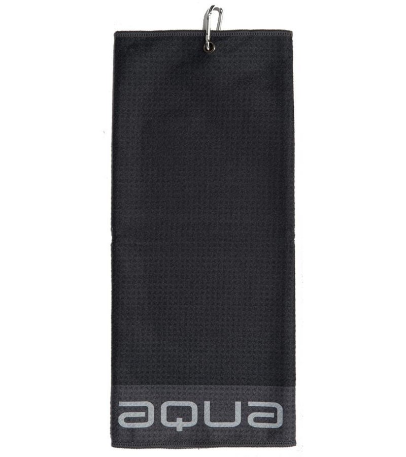 Big Max Aqua Trifold golfový ručník, černý