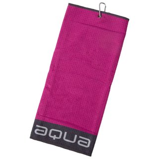 Big Max Aqua Trifold golfový ručník, fuchsia