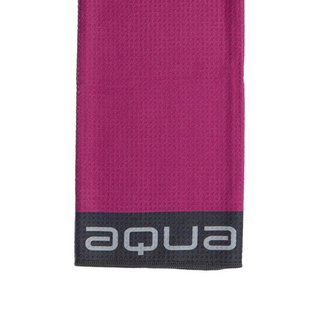 Big Max Aqua Trifold golfový ručník, fuchsia