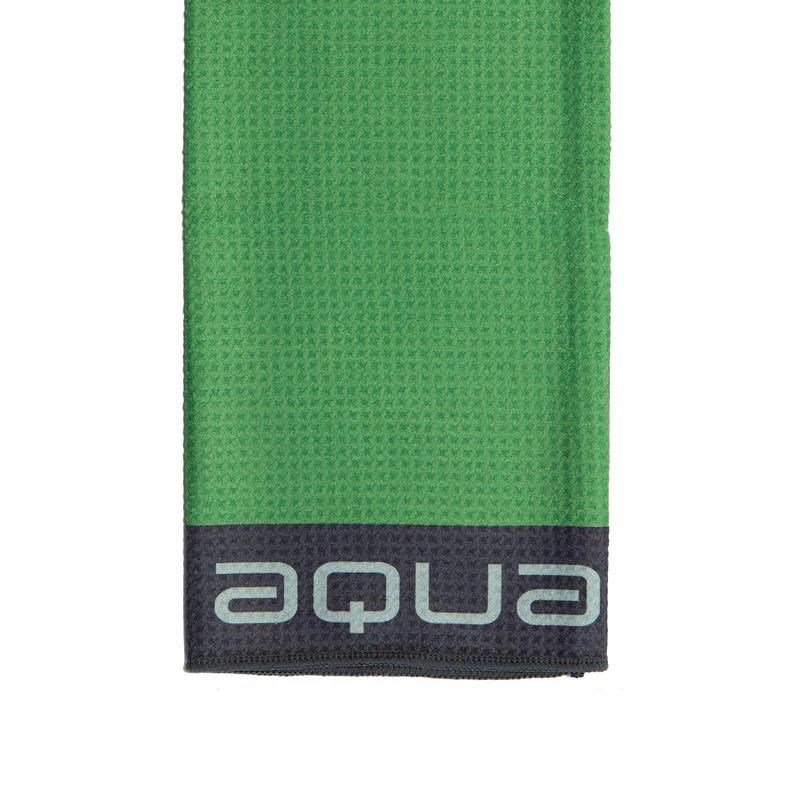 Big Max Aqua Trifold golfový ručník, lime
