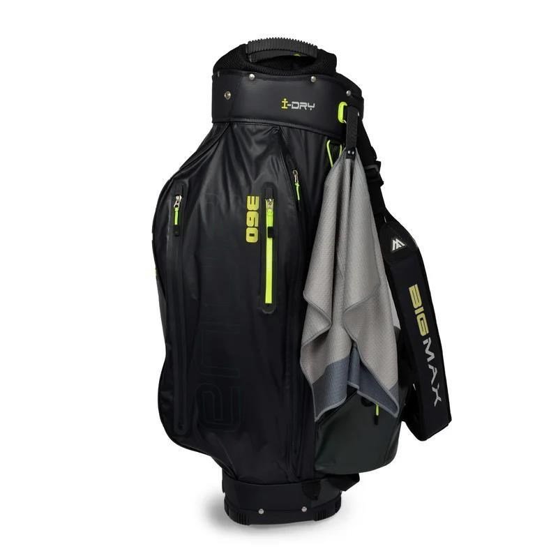 Big Max Aqua Trifold golfový ručník, lime