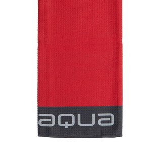 Big Max Aqua Trifold golfový ručník, červený