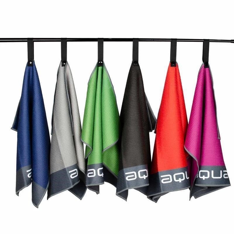 Big Max Aqua Trifold golfový ručník, červený
