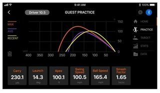 Swing Caddie SC300 Portable Launch Monitor analyzátor